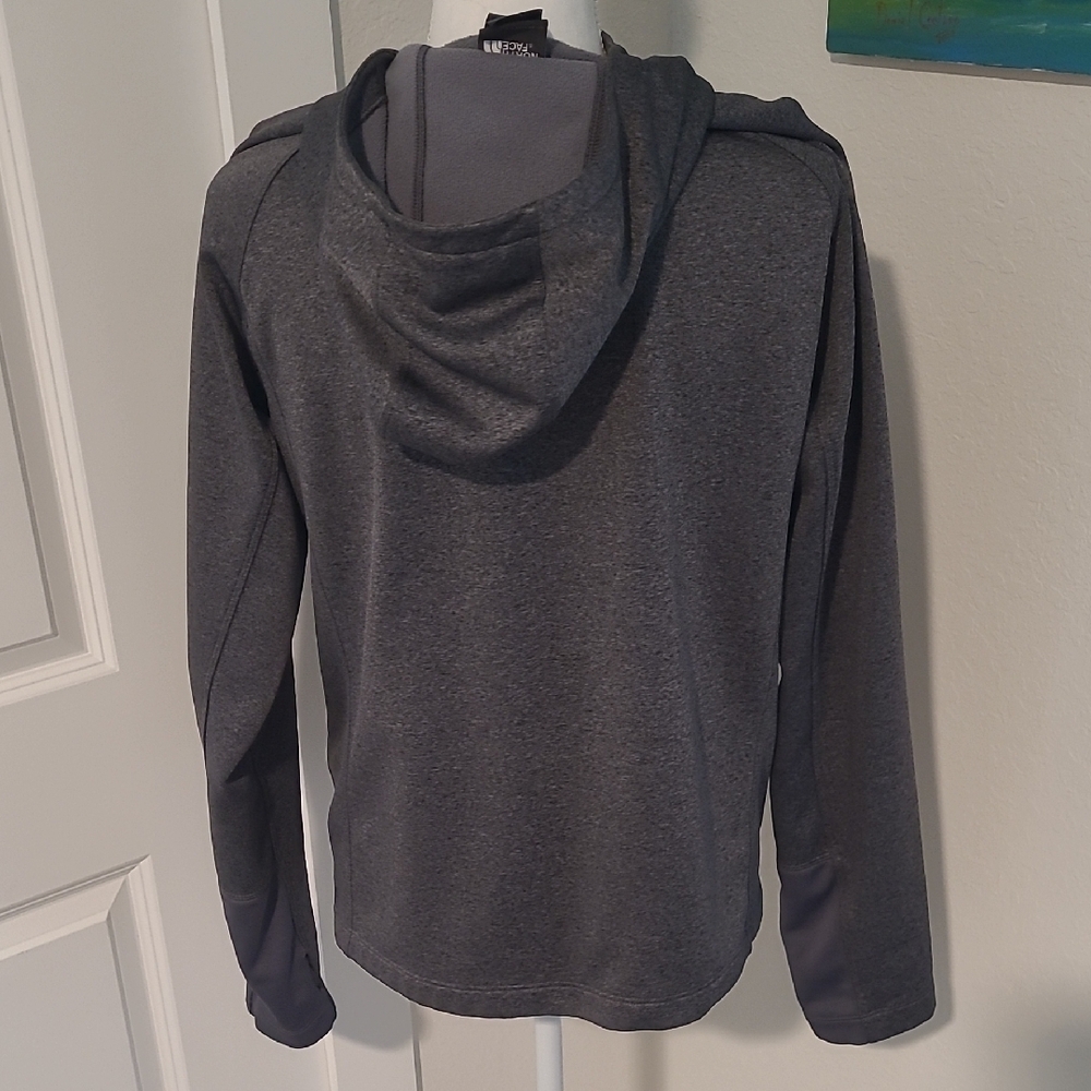 The North Face Charcoal and Coral Full-Zip Jacket With Hood - Picture 2 of 5